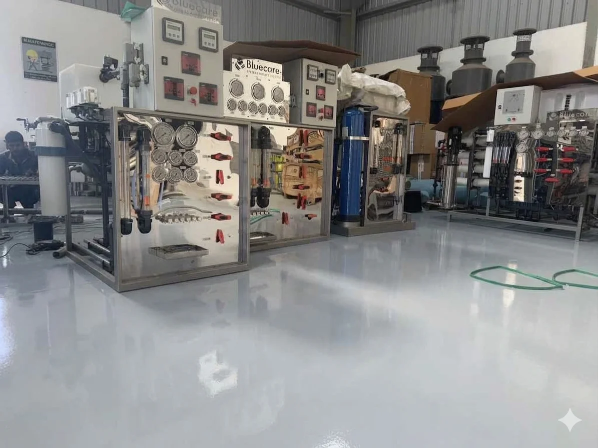 Manufacturing and equipment supply facility